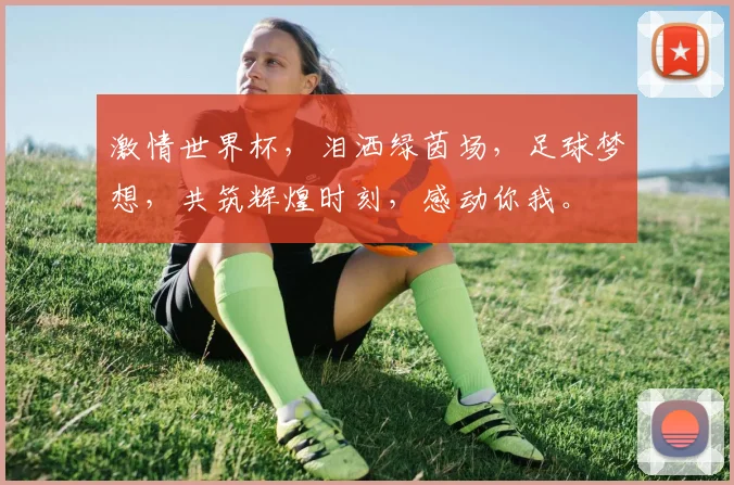 激情世界杯，泪洒绿茵场，足球梦想，共筑辉煌时刻，感动你我。